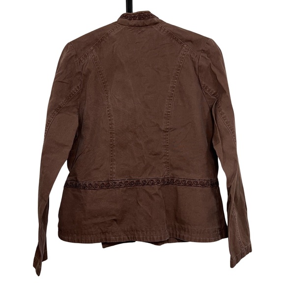 Vintage y2k Ruff Hewn Jacket in Brown - Picture 2 of 8